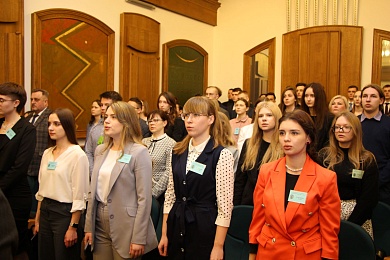 Наталья Борисенко наградила победителей XX Белорусской студенческой юридической олимпиады