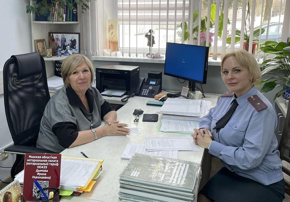 Встреча с сотрудником ОГиМ Пуховичского РОВД