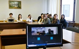 Нотариус Гомельского нотариального округа провела дистанционную встречу со студентами-правоведами БГУ 