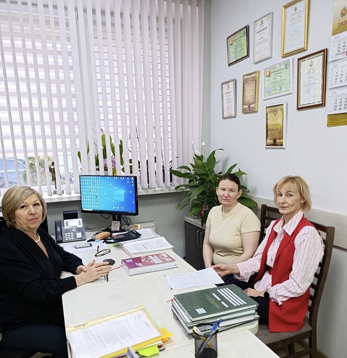 Встреча с зампредседателя суда Пуховичского района Минской области