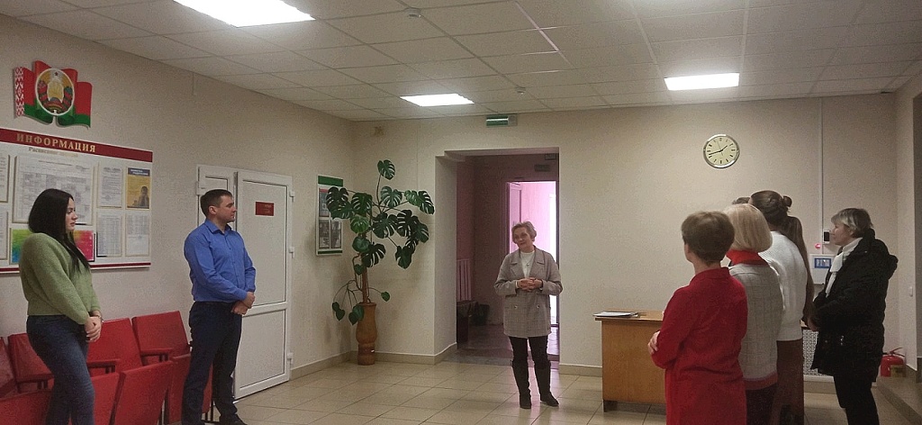 Нотариус на встрече кандидата в депутаты Молодечненского районного Совета