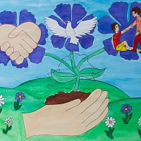 &quot;Мы белорусы-единый народ&quot; - работы участников конкурса детского рисунка