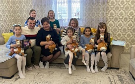 В гостях у большой семьи