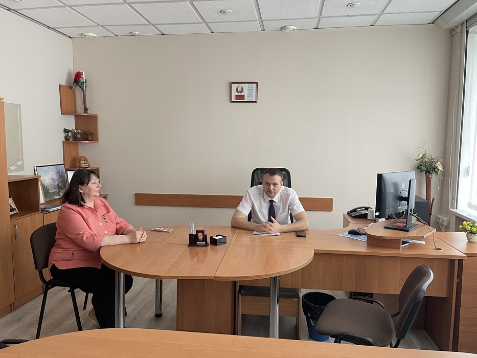 В первой Гомельской нотариальной конторе состоялась встреча с заместителем председателя суда Советского района г. Гомеля