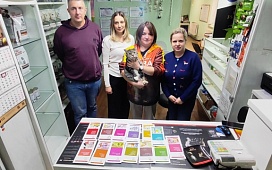 В преддверии Дня защиты животных: работники нотариальной конторы Бобруйска провели встречу в ветклинике «СимбаВет»