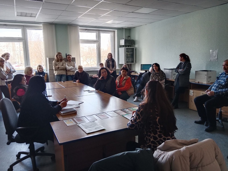 Встреча с коллективом Расчетно-справочного центра КЖУП «Светочь»