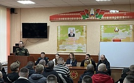 На базе Гомельского областного сборного пункта состоялись торжественные церемонии отправки нового пополнения военнослужащих